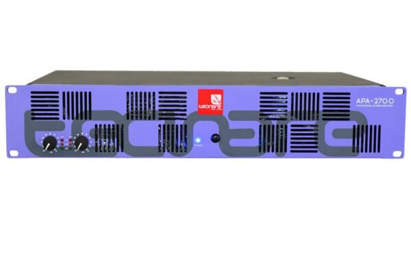 Tecnare APA2700 2-Channel Class H Analogical Power Amplifier