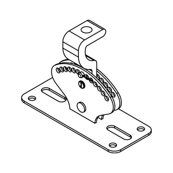 Tecnare HG-2 Universal Ceiling or Wall Mount Bracket for E10-E12-E15 & V14CX Loudspeakers