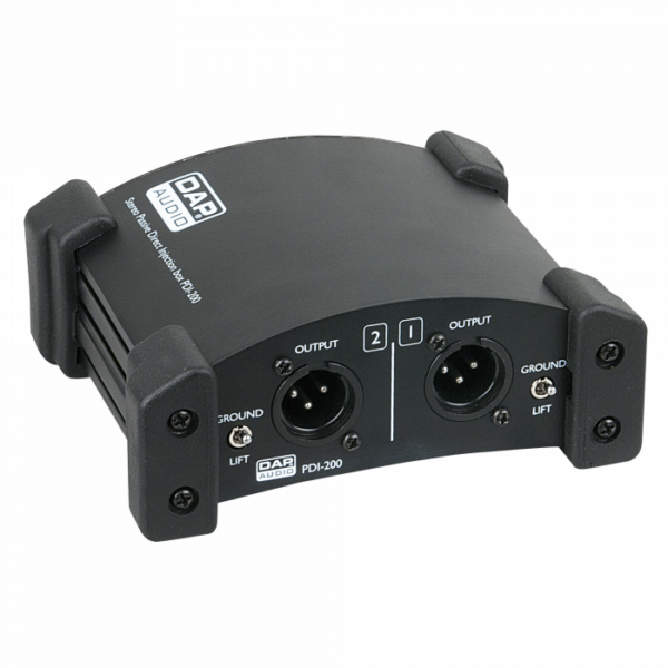 DAP Audio PDI-200 Stereo passive DI Box