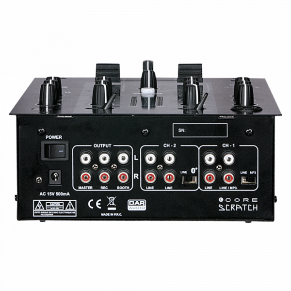 DAP Audio CORE Scratch 2-channel DJ-mixer - Image 2