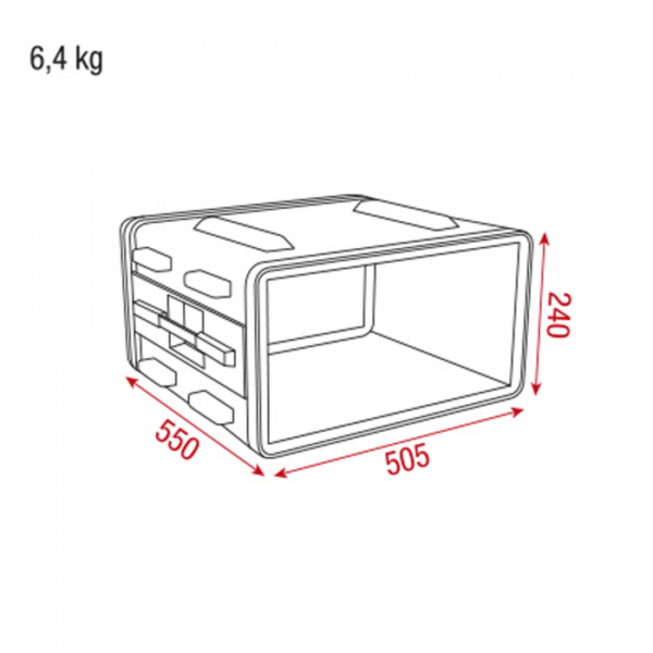 Showgear Double Door Case - Image 2