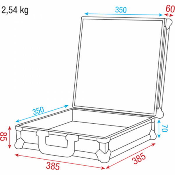 DAP Case For ER1193 Wireless Mic - Image 2