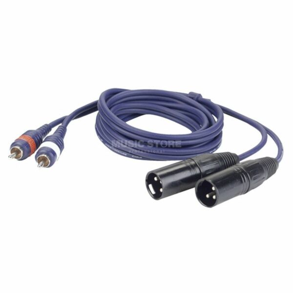 DAP Audio FL26150  1,5M 2xXLR M/2 RCA Connector