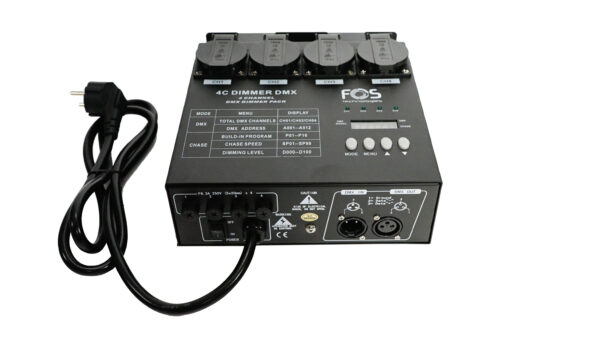 FOS Technologies 4CH DMX Dimmer Pack - Image 2